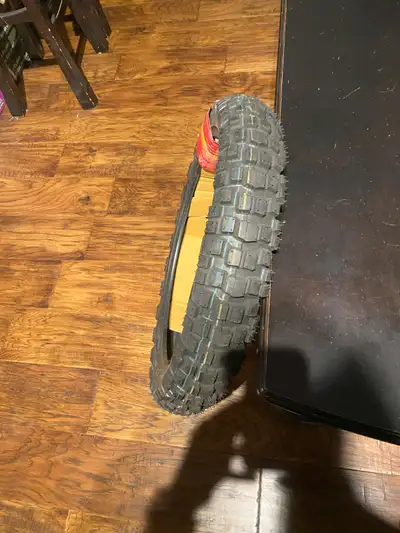 Motoz Tractionator Rallz 110/80 B19 TL Motorcycle Tire Brand new and never installed. Thought I migh...