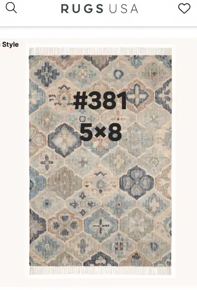 Rugs USA Area Rug different sizes available , View more