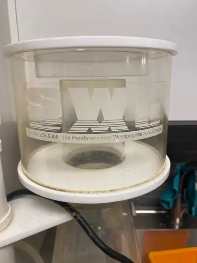 I'm selling a used SWC protein skimmer, perfect for maintaining a healthy saltwater aquarium. This s...