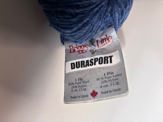 4 skeins of Demin Briggs and Little DuraSport wool/blend  1 ply in Hobbies & Crafts in City of Toronto - Image 3