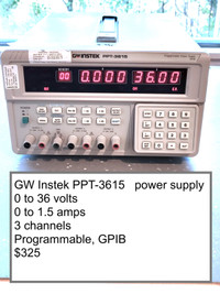 Electronics hobby lab test equipment, Lab Power supply,