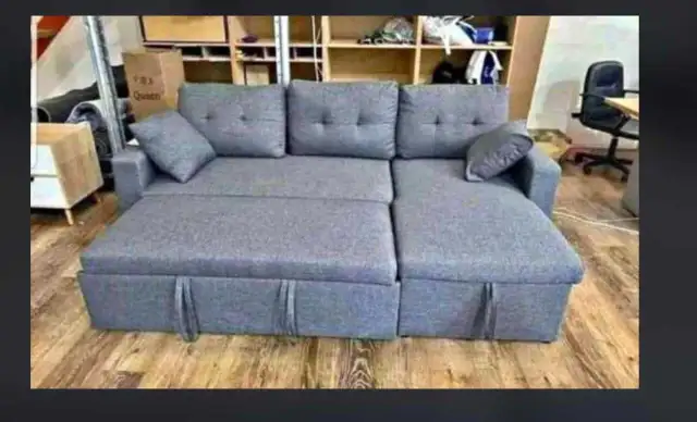 Comfortable section pull out sofa bed 64840239634307120