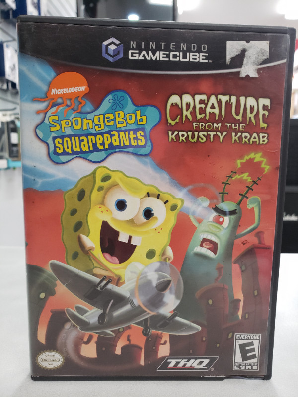 Spongebob Squarepants Creature From The Krusty Krab Gamecube in Older Generation in Summerside