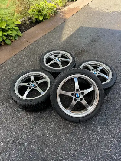 17 inch rims Bmw rims M sport style rims M performance style rims Bmw wheels • Set of 4 • 5x120 Bolt...