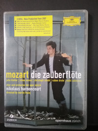 DVD - Mozart die zauberflote (Nikolaus Harnoncourt/Martin Kusej)