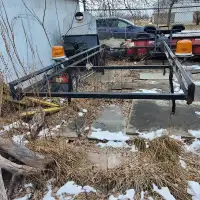 Ladder rack for a pickup truck