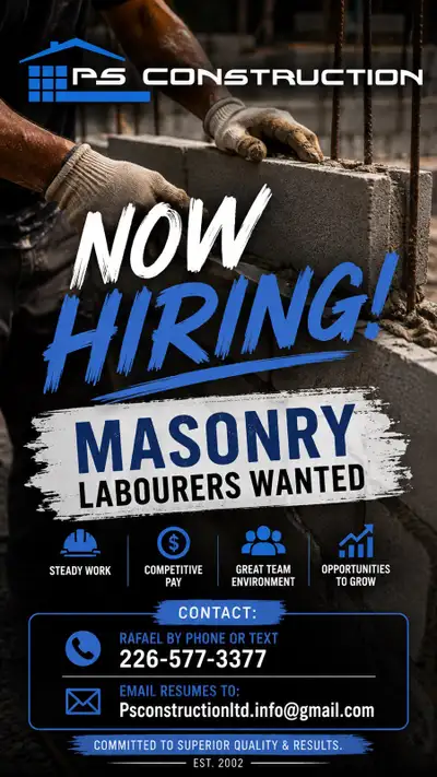 MASONRY LABOUR , View more