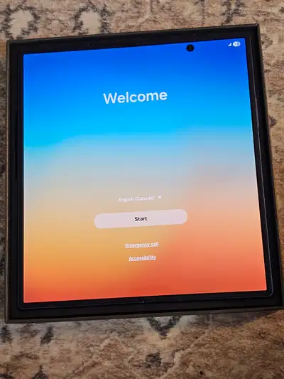 Blue Samsung Galaxy Z Fold 7 512GB, View more