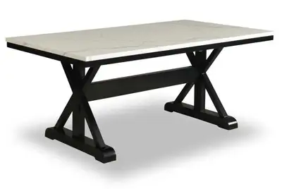 Marble top dining table, View more