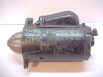 I have a BRAND NEW genuine assembly line installed AMC / Jeep starter. This is a Ford Motorcraft sta...