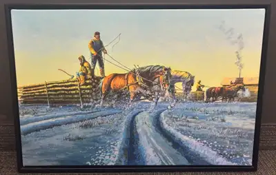 Michael Lonechild canvas - "Fading Light", View more