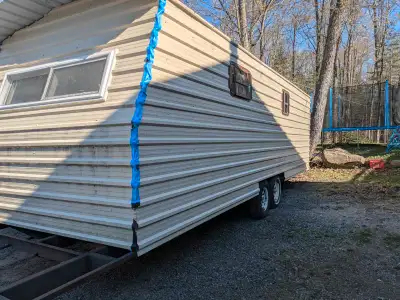 We started this camper and just don't have time to finish it. Will complete the corners before picke...