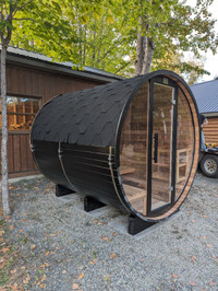 Red Cedar Barrel Sauna *NEW*