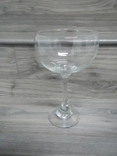 Brand new. 10 inches fish bowl glass with long stem never used. Perfect for a nice cold Margarita! F...