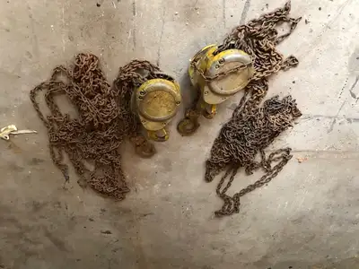 Heavy Duty chain block and tackle, View more