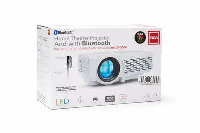 RCA Home Theater Projector FHD w/ Bluetooth | Open Box | on Sale, View more