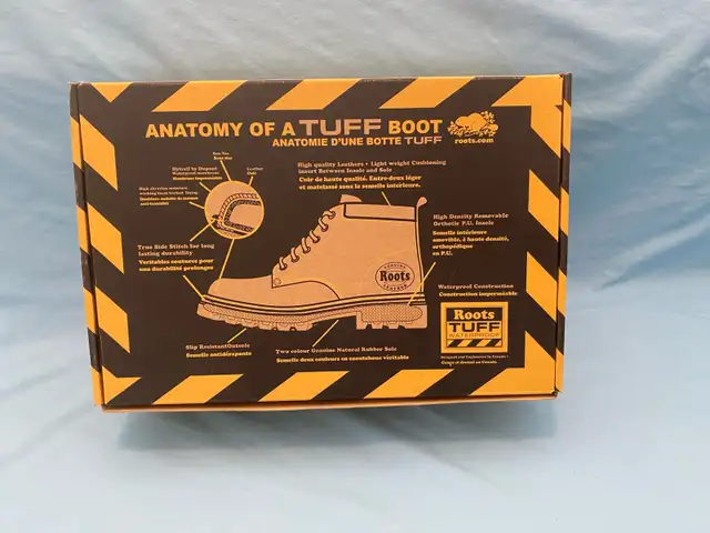 Roots TUFF leather boot  - size 5.5M/7.5W (brand new) in Women's - Shoes in Markham / York Region - Image 2