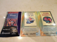 Three Easy Listening - Classical - New Age Cassette Tapes - NEW