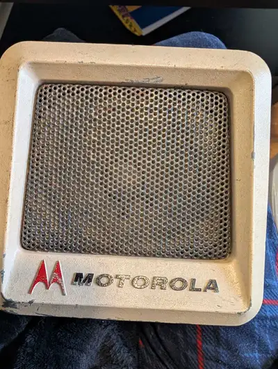 Vintage Motorola Speaker , View more