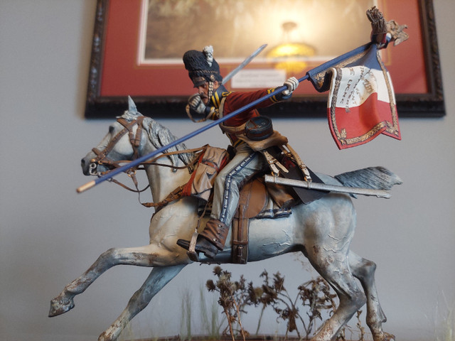 Royal Scots Greys Military Miniature Display Model with Case in Arts & Collectibles in Kawartha Lakes - Image 4