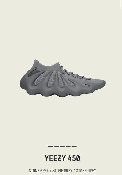 Yeezy 450 Stone Grey - 8M, View more