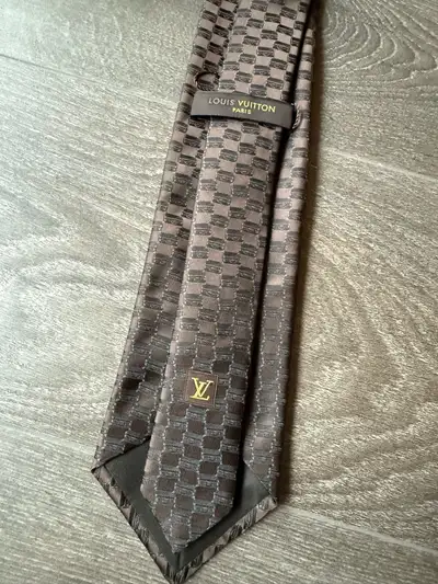 Louis Vuitton Silk tie brown, View more