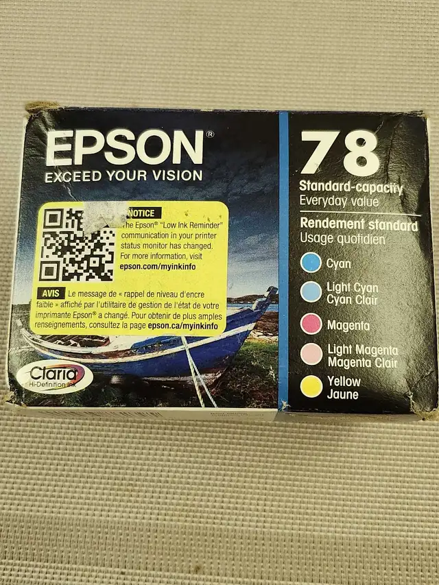 Epson ink cartridge in Printers, Scanners & Fax in Oshawa / Durham Region - Image 2