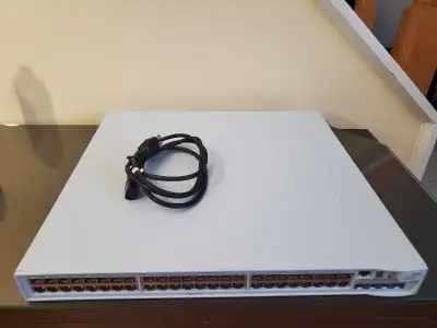 Switch 3Com 50 ports PoE, managed, View more