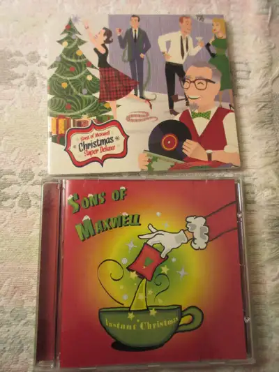 2 Christmas CD by Sons of Maxwell, one is new, one is tested, View more