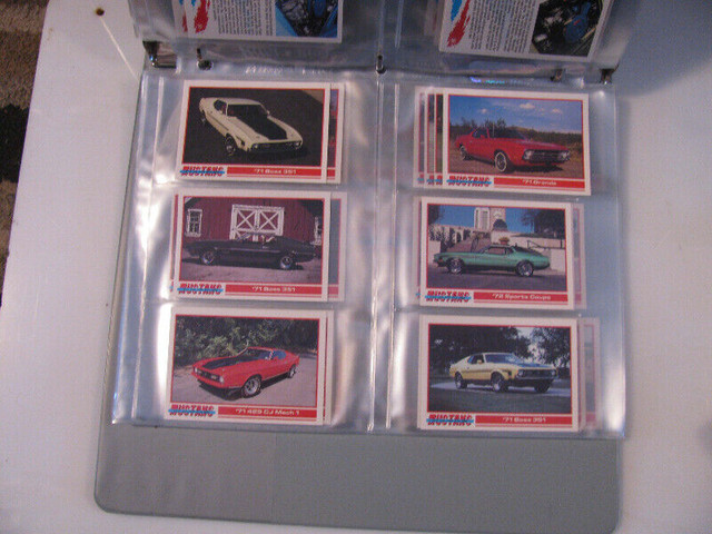 Collect-A-Card Trading Card  Chevy Set    2) Ford Mustang Set in Arts & Collectibles in City of Toronto - Image 2