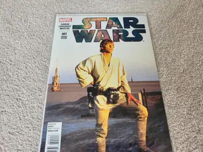 Marvel Star Wars #1 comic book - Limited 1 for 15 Retailer Incentive Movie Variant Cover. Written by...