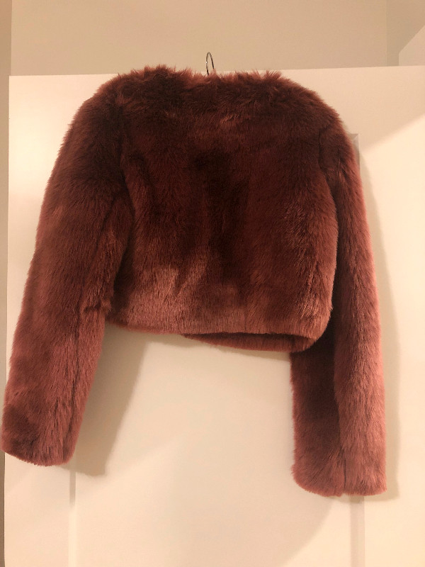 Babaton Special Occasion Fur coat - size small in Women's - Tops & Outerwear in Calgary - Image 2