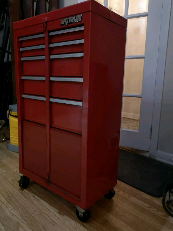 Coffre. à outils Waterloo/tool box Rangement pour outils et établis Ville de Montréal Kijiji