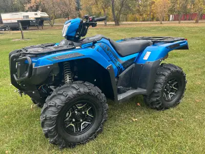 2022 Honda Rubicon Deluxe 520 5412 kms, High Low range 5 speed DCT (dual clutch transmission), auto/...