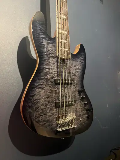 Sire v9 5 string bass guitar with case, View more