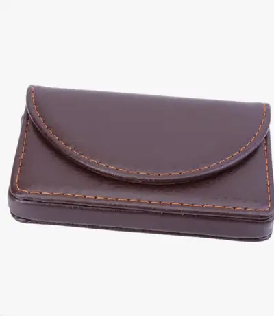 Brown Leather Business Card Holder, View more