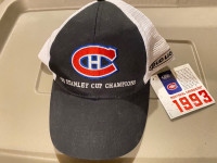 NHL Bud Light Montreal Canadiens 1993 Stanley Cup Champions Cap