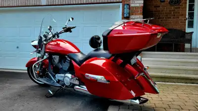 Victory Crossroads 2012. Excellent condition. Always kept inside and never been dropped. Not as red...