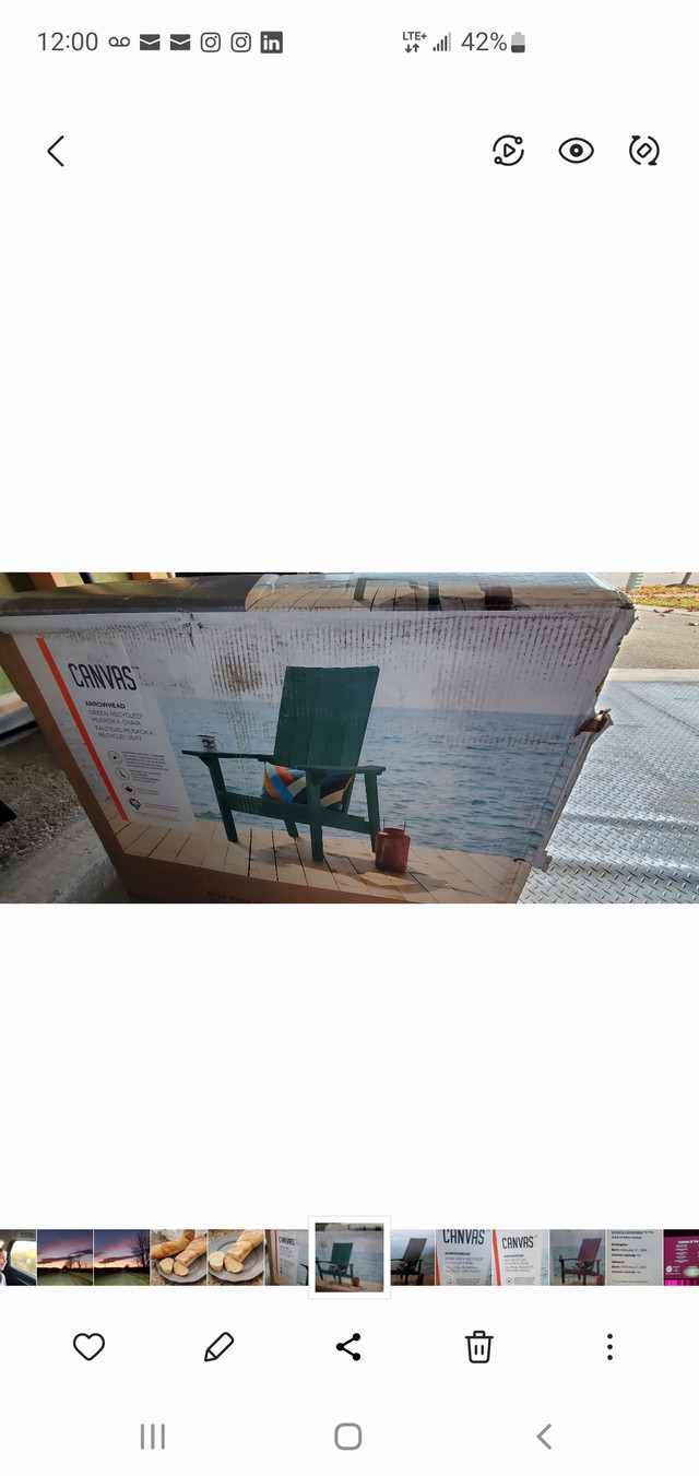 3 Outdoor Patio Muskoka Chairs Patio & Garden Furniture Barrie Kijiji