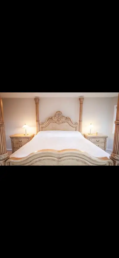Vintage Wynwood French country California kind Bedframe & Daybed, View more