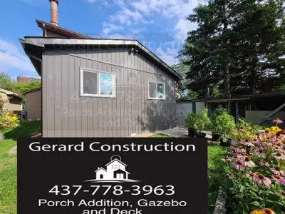 GAZEBO,  PATIO COVER,  PORCH ADDITION,  SHED , View more