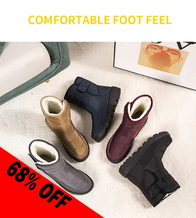 2023 Women Winter Boots With Platform Waterproof Shoes in Women's - Shoes in City of Toronto - Image 4