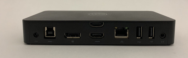 Dell D3100  USB 3.0 UHD Docking Station + 65w AC Adapter in Laptop Accessories in Windsor Region - Image 2