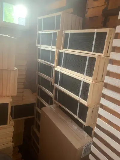 New bee hive woodware equipment for sale. Please contact Robert.