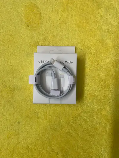 iPhone Fast Charger Cable (USB-C to Lightning) – Brand New ⚡️, View more