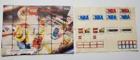 Lego NBA arena set 3432 manual and used sticker sheet only