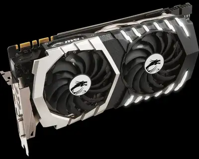 MSI GeForce GTX 1070 TI Titanium 8 GB Graphic Card, View more