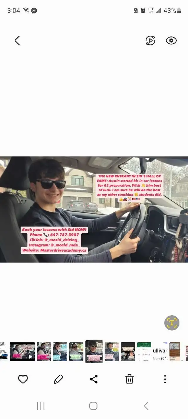 Driving Instructor North York604130501901035523