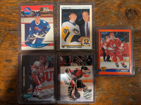 NHL Hall of Famer Rookie Card RC lot (5-cards)