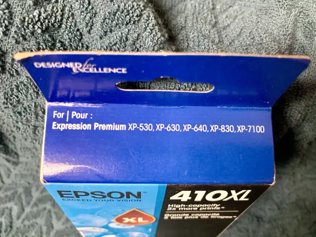 Epson Printer ink (410XL) - Geniune in Printers, Scanners & Fax in Mississauga / Peel Region - Image 4